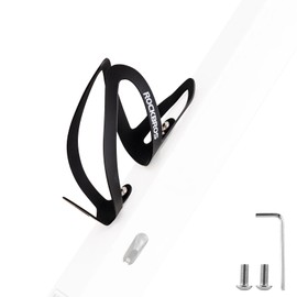 ROCKBROS Bike Water Bottle Cage, Durable Aluminum Alloy Bike Cup Holder, Lightweight Water Bottle Holder, Universial Bike Bottle Cage for Road Mountain Bikes