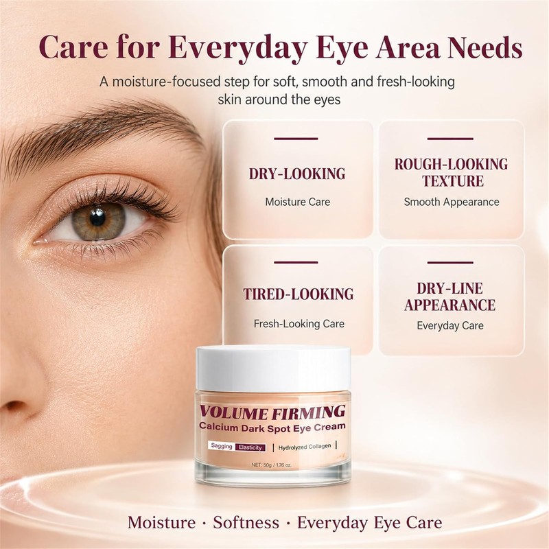 Crema de Ojos Calcium para Ojeras e Hinchazón con Niacinamida