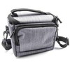vhbw Polyester Photo Bag Grey Compatible with Panasonic Lumix DMC-GM5,