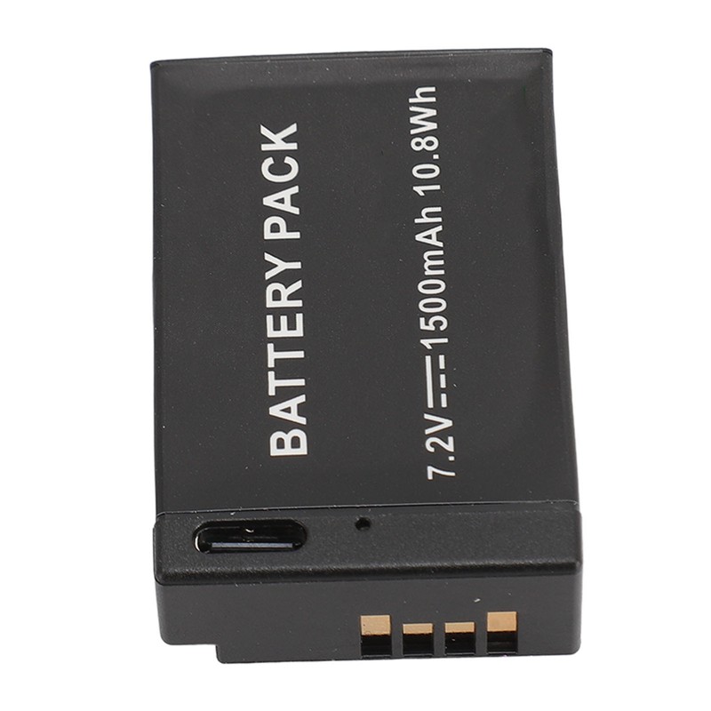 LP‑E17 Battery Pack 7.2V 1500mah Fast Charging Usb C Camera