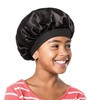 Red by Kiss Kids Satin Bonnet with Wide Band, Sleep