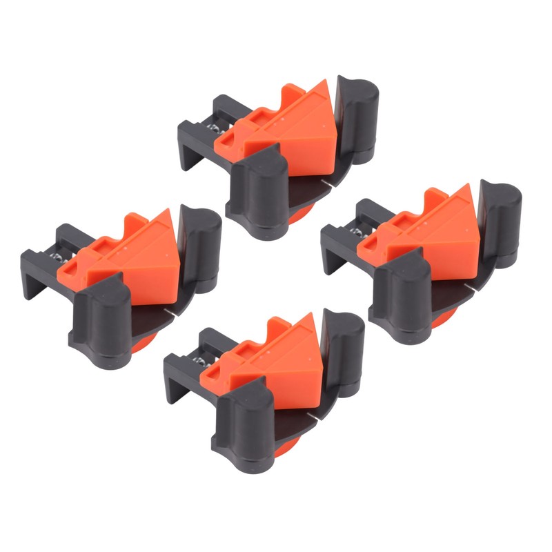 4Pcs Woodworking Angle Clamps Corner Clip Fixer Tool 60 90