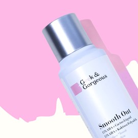 Geek & Gorgeous SMOOTH OUT - Anti-ageing Peeling mit 12% AHA und beruhigendem Feigenkaktusextrakt - für normale, trockene, fettige und Mischhaut - 100 ml Flasche