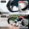 LivTee Blind Spot Car Mirror, 2" Round HD Glass Frameless
