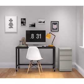 Lorell LLR49528 - Pedestal para archivadores, Color Gris Claro                                                                                        
