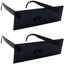 2 Pieces Of Rectangular Square Sunglasses, Funny Sunglasses, Funny Sunglasses, Review Glasses, Black Sunglasses, Funky Glasses, Funny Party Glasses