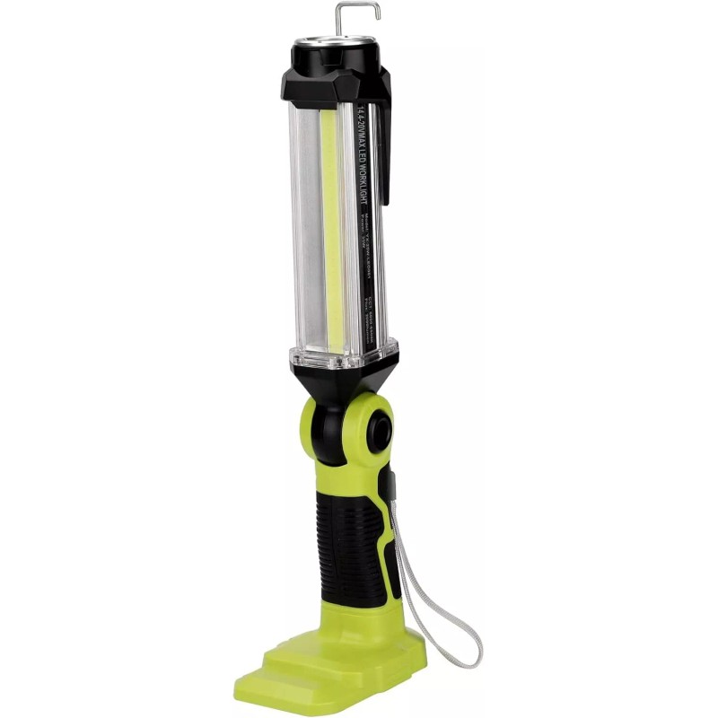 Jhjqzcyg For Ryobi 18V ONE+ Li-ion Battery LED Work Light