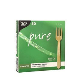 1000 finger food forks 'pure' 12 cm disposable cutlery