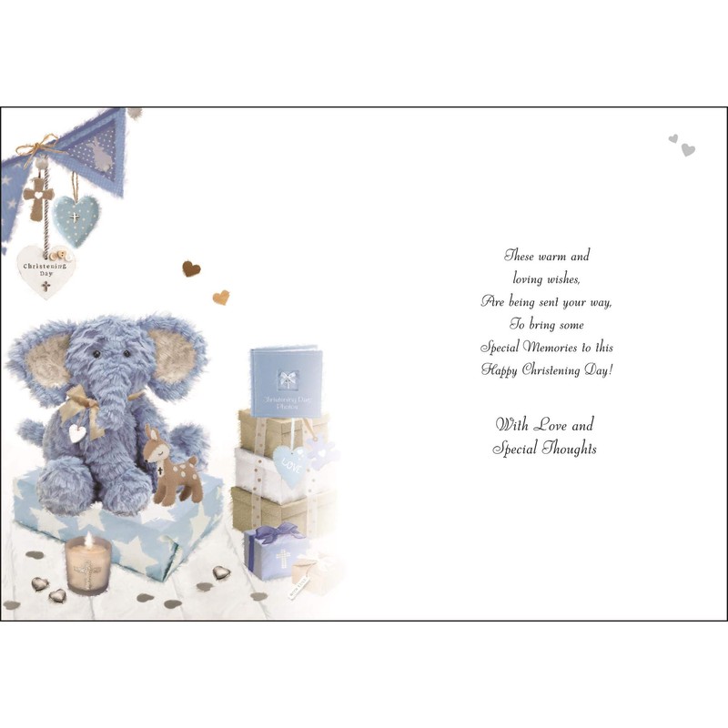 Nephew Christening Card