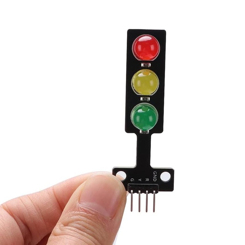 5Pcs FONGKNOX Mini Traffic Light LED Display Module 5V 5mm