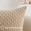 2Pcs Cushion Covers 30cm x 50cm, Corduroy Decorative Throw Pillow