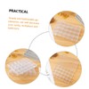 Ipetboom 2Pcs Transparent Nail Art Organizer Boxes with Compartments Storage