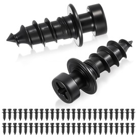 YBEATY 50PCS Claw Hanger Screws 4-in-1 Picture Hanging Screw Heavy Duty Bear Claw Hanger Double Headed Wall Nails Anchor Picture Hook Sawtooth for Frames Mirror Art Decor Hanging D Rings Wire Keyhole