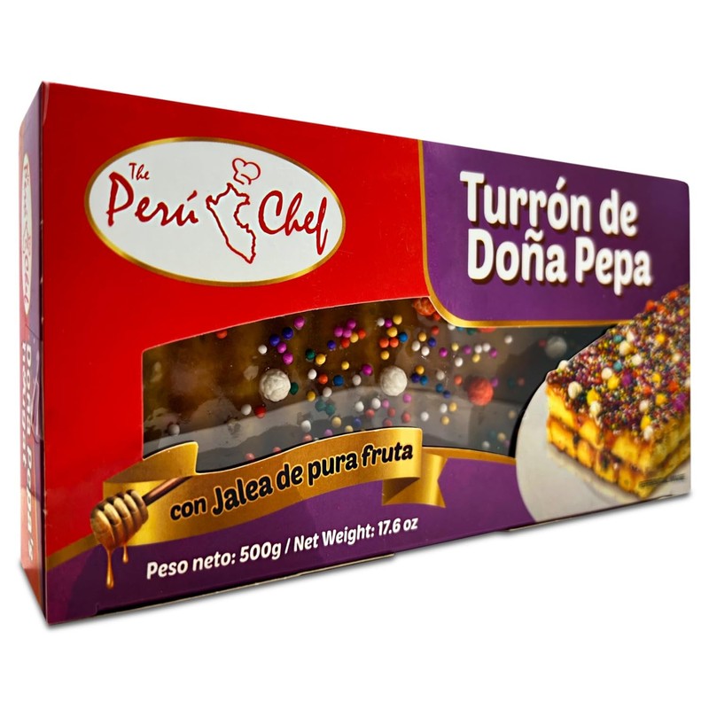 Peru chef Turron de Dona Pepa 500 gr | Peruvian