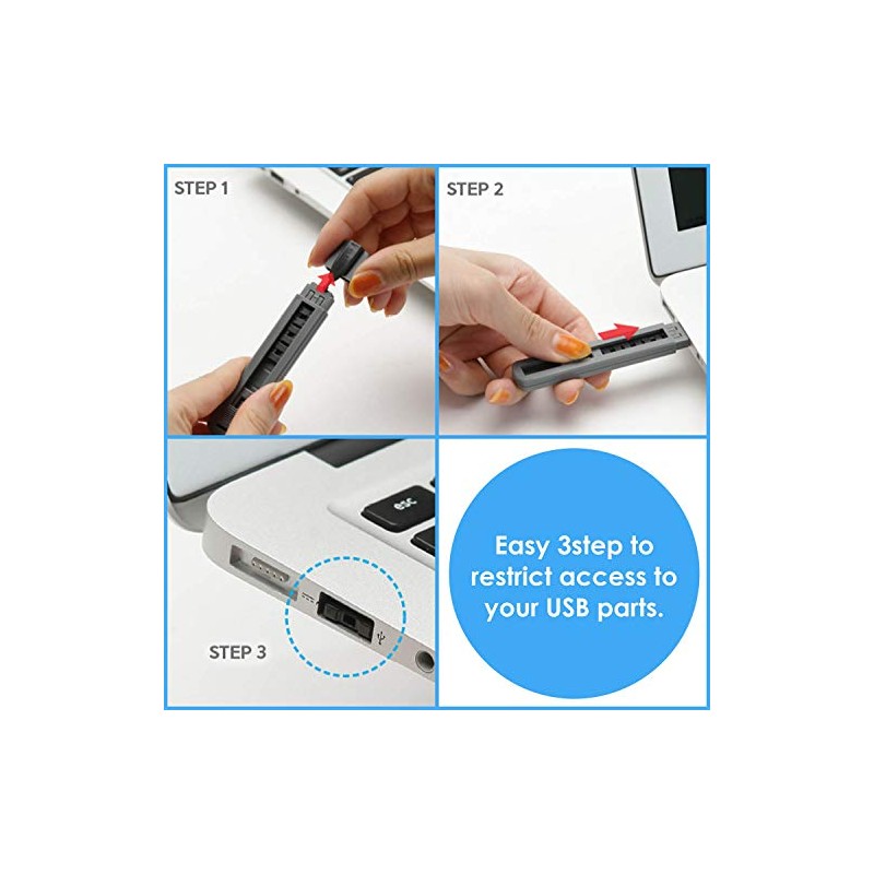 エレコム セキュリティロック ESL-USB用 ストッパー 12個セット ESL-USB1K