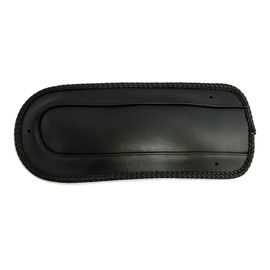 Cyreedom Motorcycle Vinyl Leather Harley Motorcycle Rear Fender Bib for Softail Springer Heritage Classic EFI FLSTCI 2006-2017 (Pure Vinyl Leather)