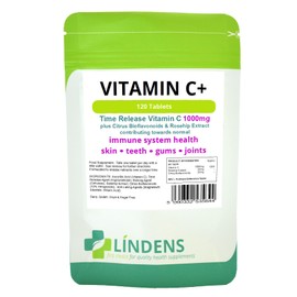 Vitamin C 1000mg x 60 Tablets with Rosehip and Citrus Bioflavanoids