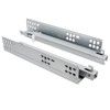 1pair 2 Section Bottom Mounted Drawer Slides with 80 lb