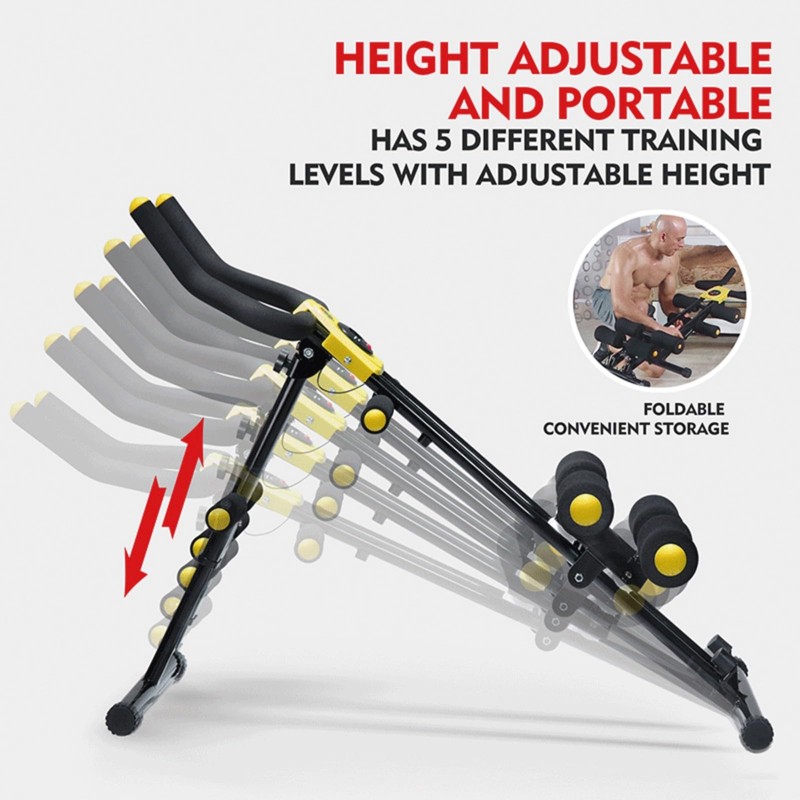 Magic BB Foldable Ab Workout Machine for Home Gym –