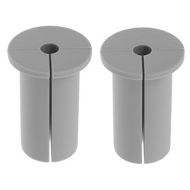 SEWACC 2pcs Cable Protectors Sleeve for Wall Grommets Durable Wire Rope Cover for Cable Management Easy Installation for Use Grey