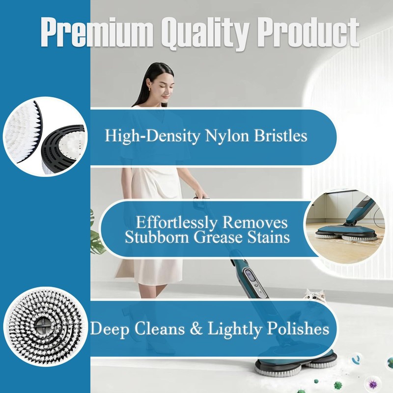Steam Mop Brush Replacement for Shark S8201UKCP Automatic Steam Mop
