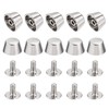 sourcing map 10 x 12 x 7 mm Rivet Bolts