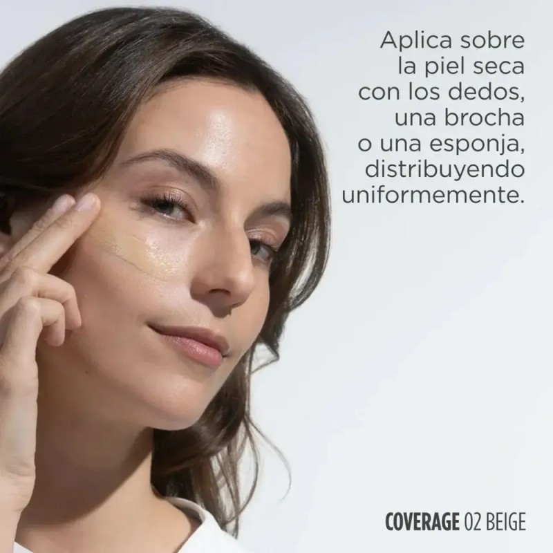 Base De Maquillaje Coverage Tono Beige Spf 50 30ml Isdin