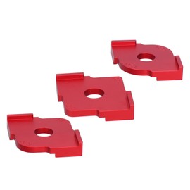 3Pcs Round Corner Template Woodworking Fillet Alloy Radius Jig Router Carpentry Accessory Tool