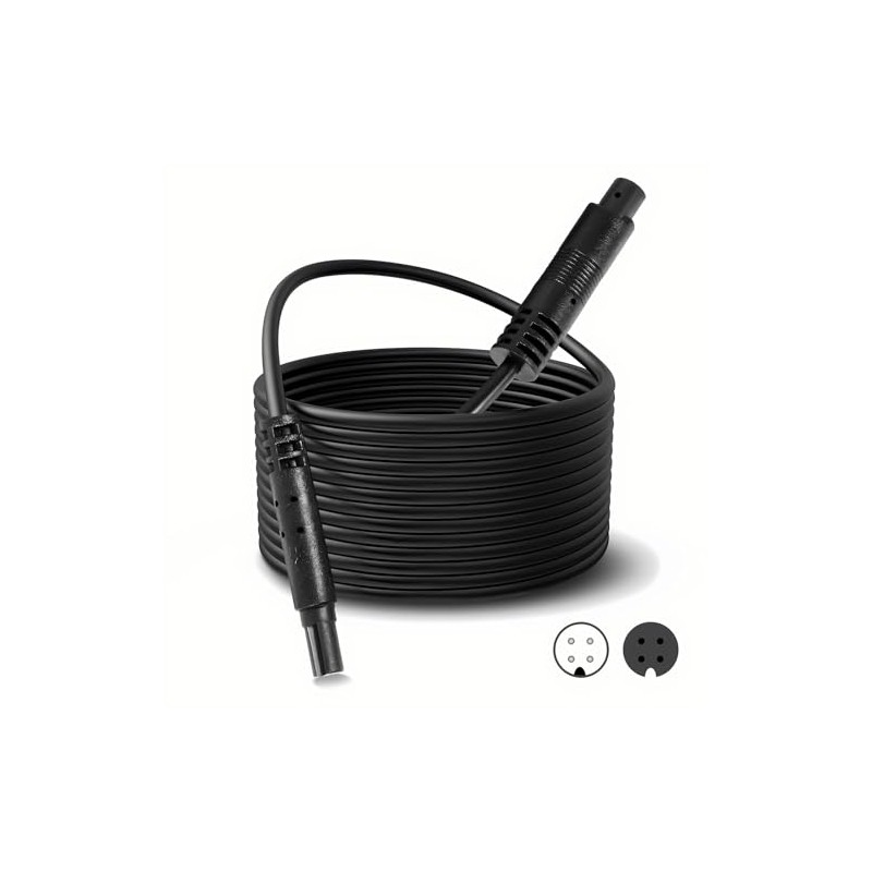 MVSSP 4-Pin Backup Camera Extension Cable - Heavy-Duty Pure Copper