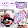 Mikinona Digital Print Makeup Bag Stylish Toiletry Organizer with Unique