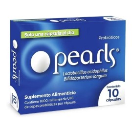 Pearls Lactobacilos Cápsulas Sabor