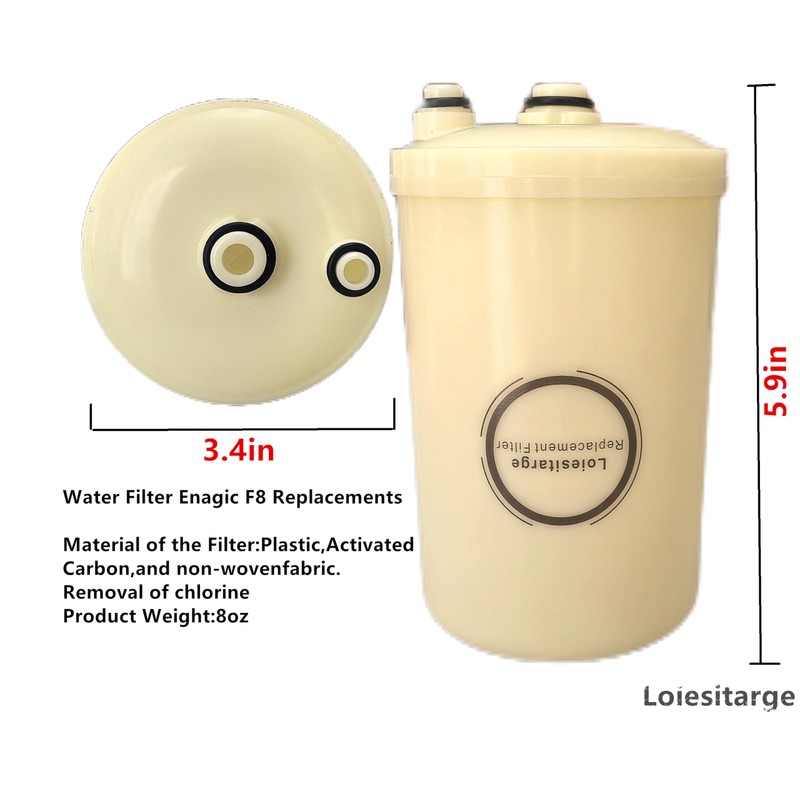 Loiesitarge High Grade Water Filter Replacement,Removal of Chlorine for the