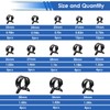 smseace 75Pcs Spring Band Hose Clamp 19 21 23 24