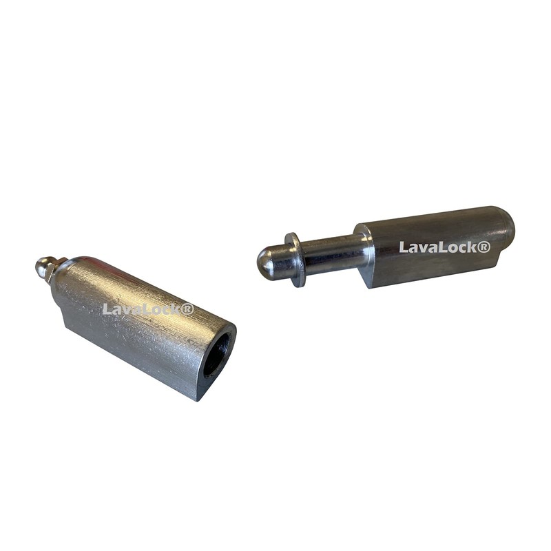 Weld-On 4" Stainless Steel Bullet Hinge (1)