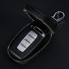 Leather Car Key Fob Cover, Key Case for Keychain Car