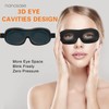 nanosase Blindfold 3D Sleep Mask, HD Memory Foam Sleeping Eye