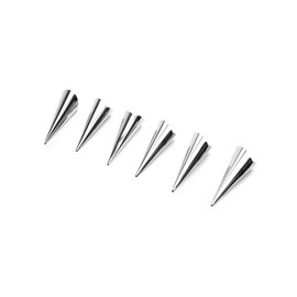 Fox Run 4508 Cream Horn Molds, Tin-Plated Steel, Set of 6