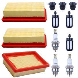 Hyceker BR420 Air Filter Tune Up Kit for Stihl BR340 BR340L BR380 BR420C Magnum SR420 SR340 SR380 Backpack Blower Spark Plug Gas Filter Grommet Maintenance Parts 4203 141 0301, 4203 141 0301 A, 3-Pack