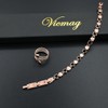 Vicmag Copper Anklet for Women Magnetic Ankle Bracelet with Ultra
