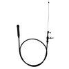 CHEVY/GM 4L60 TRANSMISSION KICKDOWN CABLE KIT - BLACK