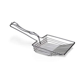 Van Ness Pets EZ Sift Stainless Steel Cat Litter Scoop, Heavy Duty, Reduces Dust