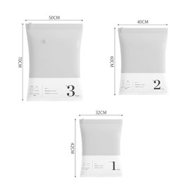 VARMHUS Compression Bag, Travel Compression Bag, Hand Winding Type, Clothes Compression Bag, No Pump Required, Clothes Storage, Futon Compression, Just Press, Storage Bag, Small Storage, For Moving,