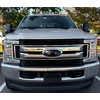 9.5" Front Grille Tailgate Rear Aluminum Overlay American Black Flag