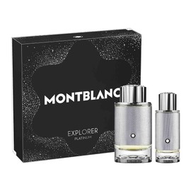MONTBLANC Explorer Platinum Eau de Parfum 2 Piece Set