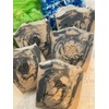 Homemade Handmade Luxury Cashmere Cream & Charcoal Triple Butter Soap