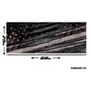 Factory Crafts Tailgate Vinyl Graphic Decal Wrap-Universal Trim to Fit