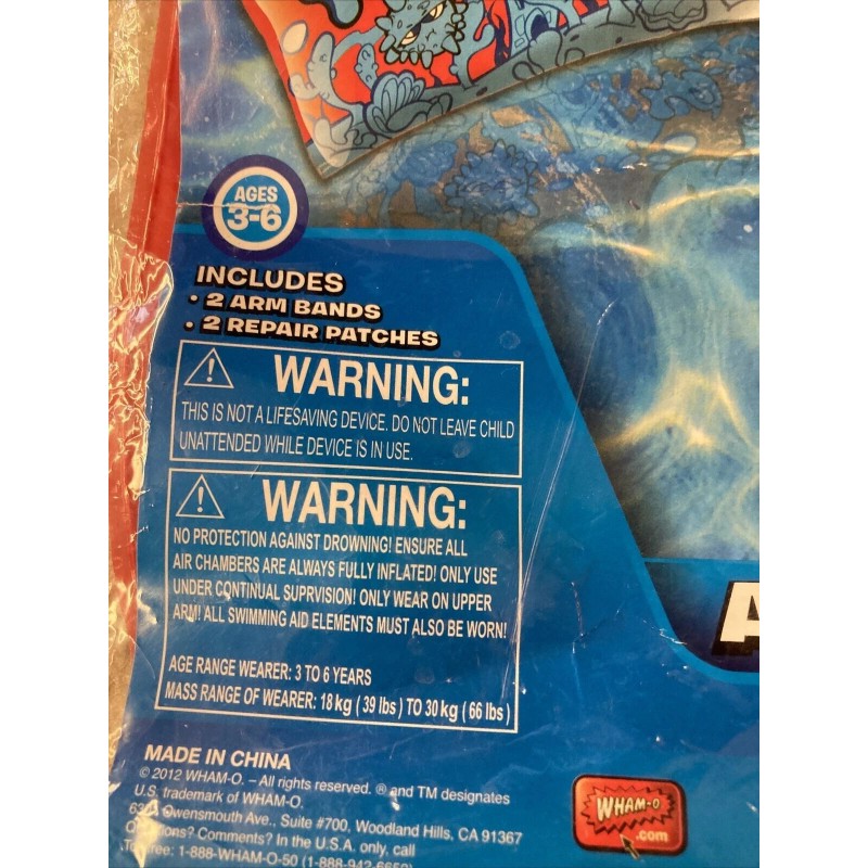 Wham-O 2 SETS Wham-o Giggle n Splash Water Wings -