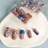 4th of July Press on Nails Medium Square Fake Nails