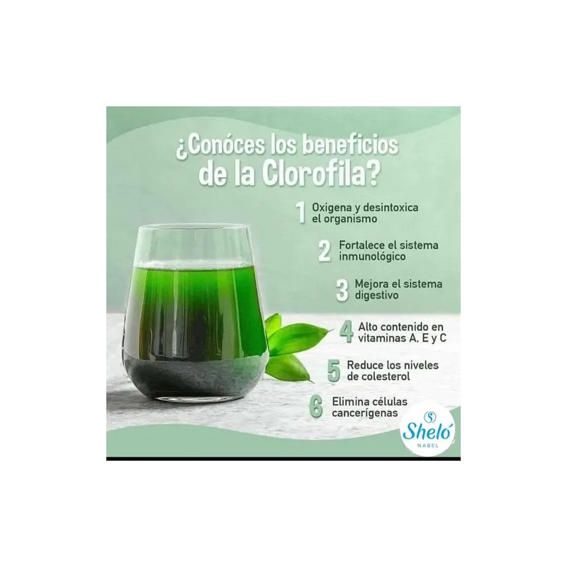 2 Clorofila Líquida Evita Mal Aliento Mejora Digestión