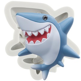TAOXIBEI Shark Polymer Clay Mold Sea Animal Silicone Molds for DIY Crafts Air Dry Plaster Jewelry Making Polymer Clay Epoxy Resin Casting